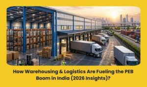 Read more about the article How Warehousing & Logistics Are Fueling the PEB Boom in India (2026 Insights)?