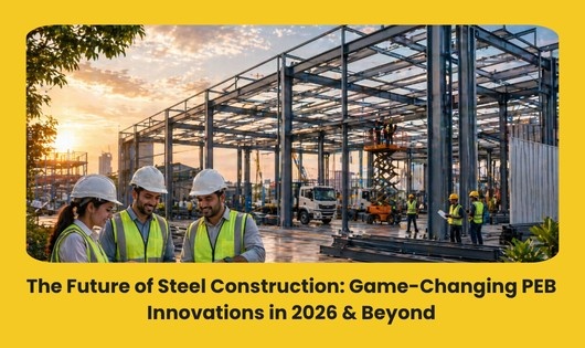 You are currently viewing The Future of Steel Construction: Game-Changing PEB Innovations in 2026 & Beyond
