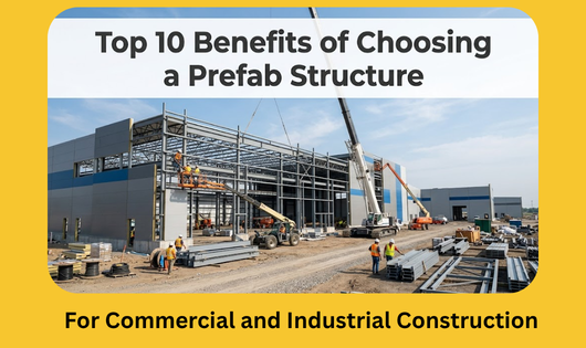 You are currently viewing Top 10 Benefits of Choosing a Prefab Structure for Commercial and Industrial Construction