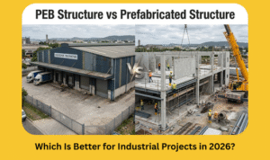 Read more about the article PEB Structure vs Prefabricated Structure: Which Is Better for Industrial Projects in 2026?