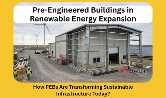 You are currently viewing Pre-Engineered Buildings in Renewable Energy Expansion: How PEBs Are Transforming Sustainable Infrastructure Today?