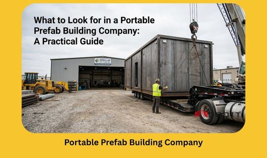 You are currently viewing What to Look for in a Portable Prefab Building Company: A Practical Guide